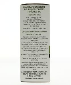 Vigne-vierge (Ampelopsis tricuspidata) bourgeon unitaire BIO, 15 ml